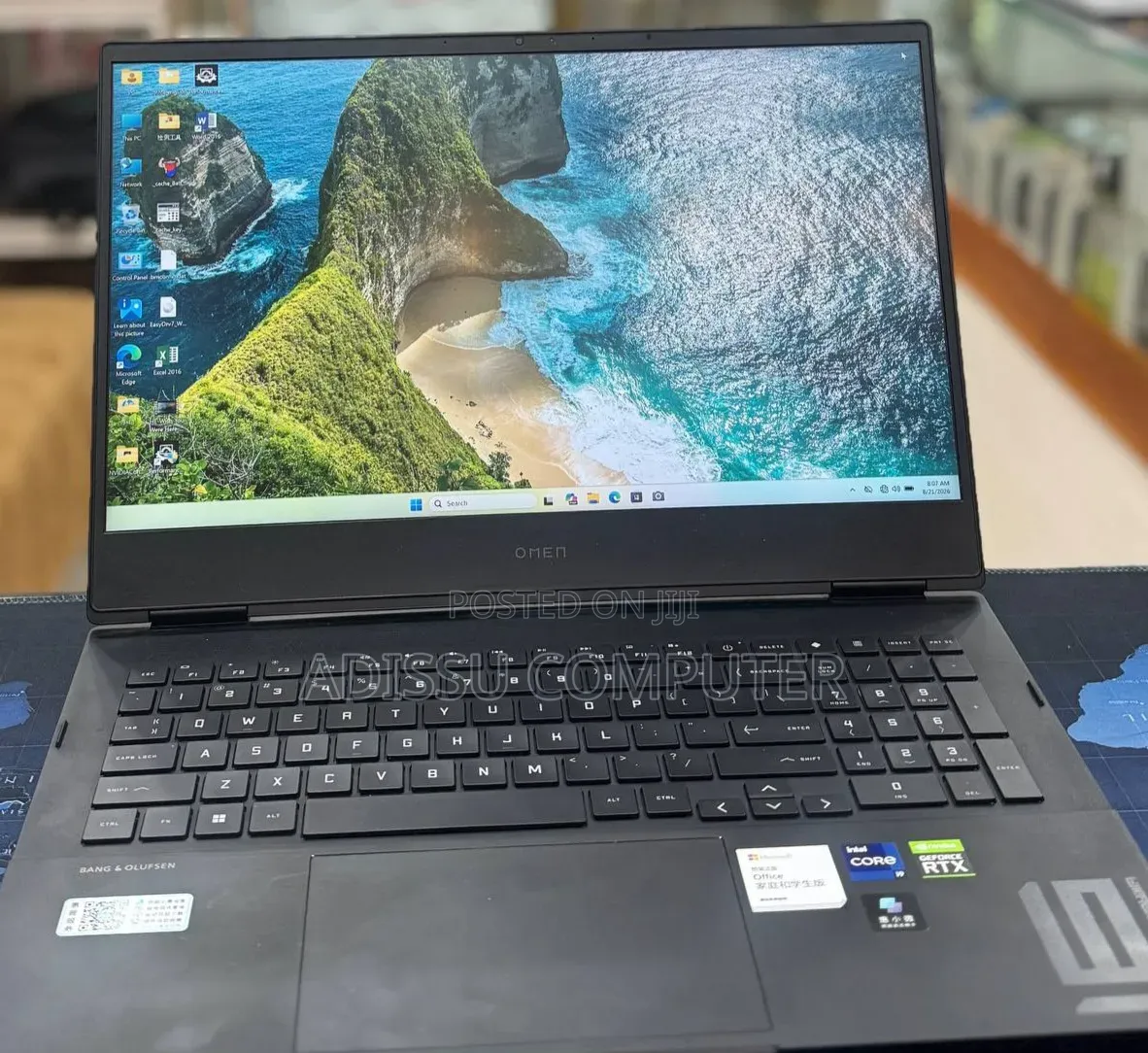 New Laptop HP Omen 16 16GB Intel Core i9 SSD 1T