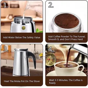 Made in Italy የሆነውን ምርጥ የባለ 12 ሲኒ ቡና ማፍያ