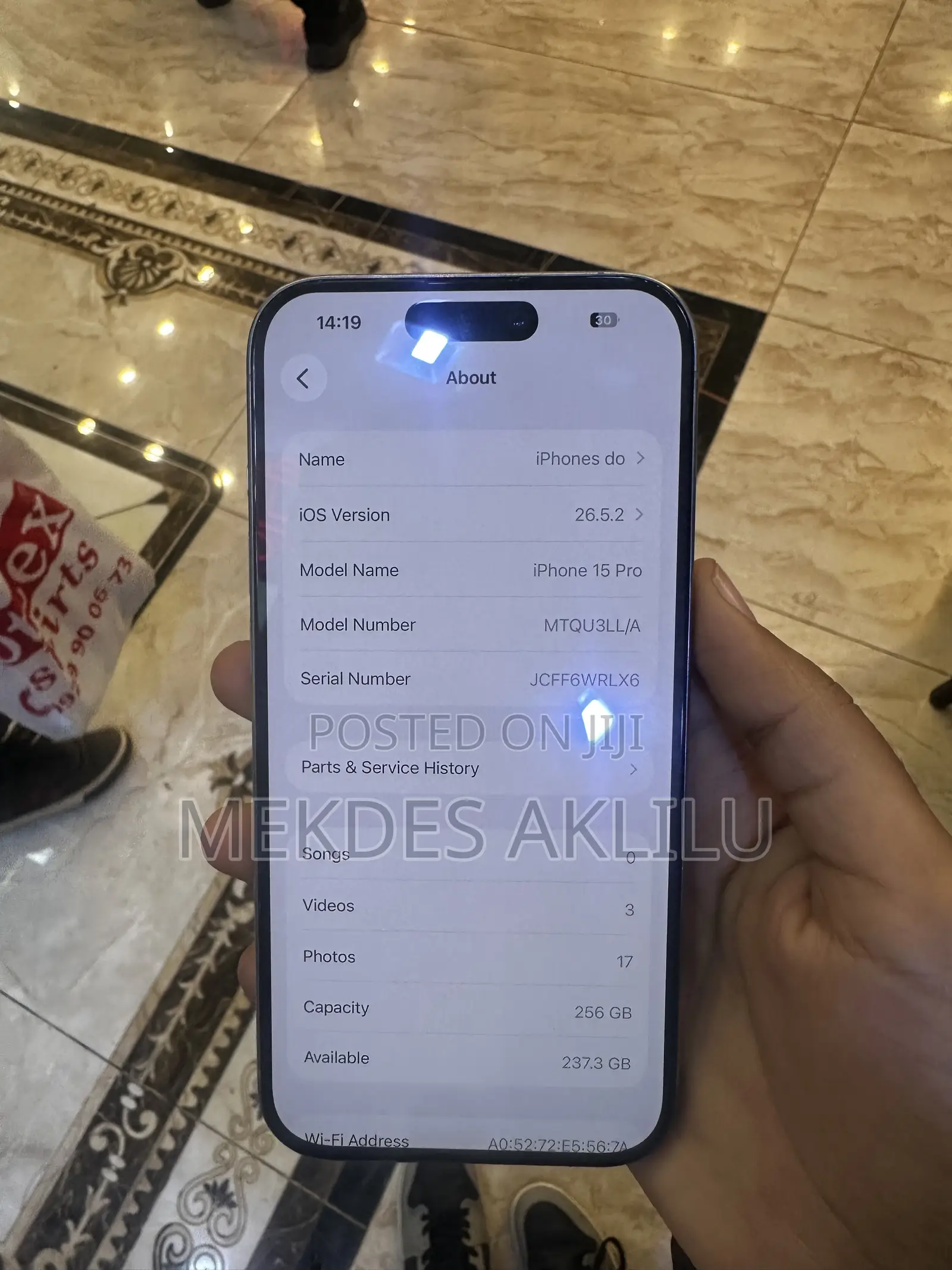 Apple iPhone 15 Pro 256 GB Gray