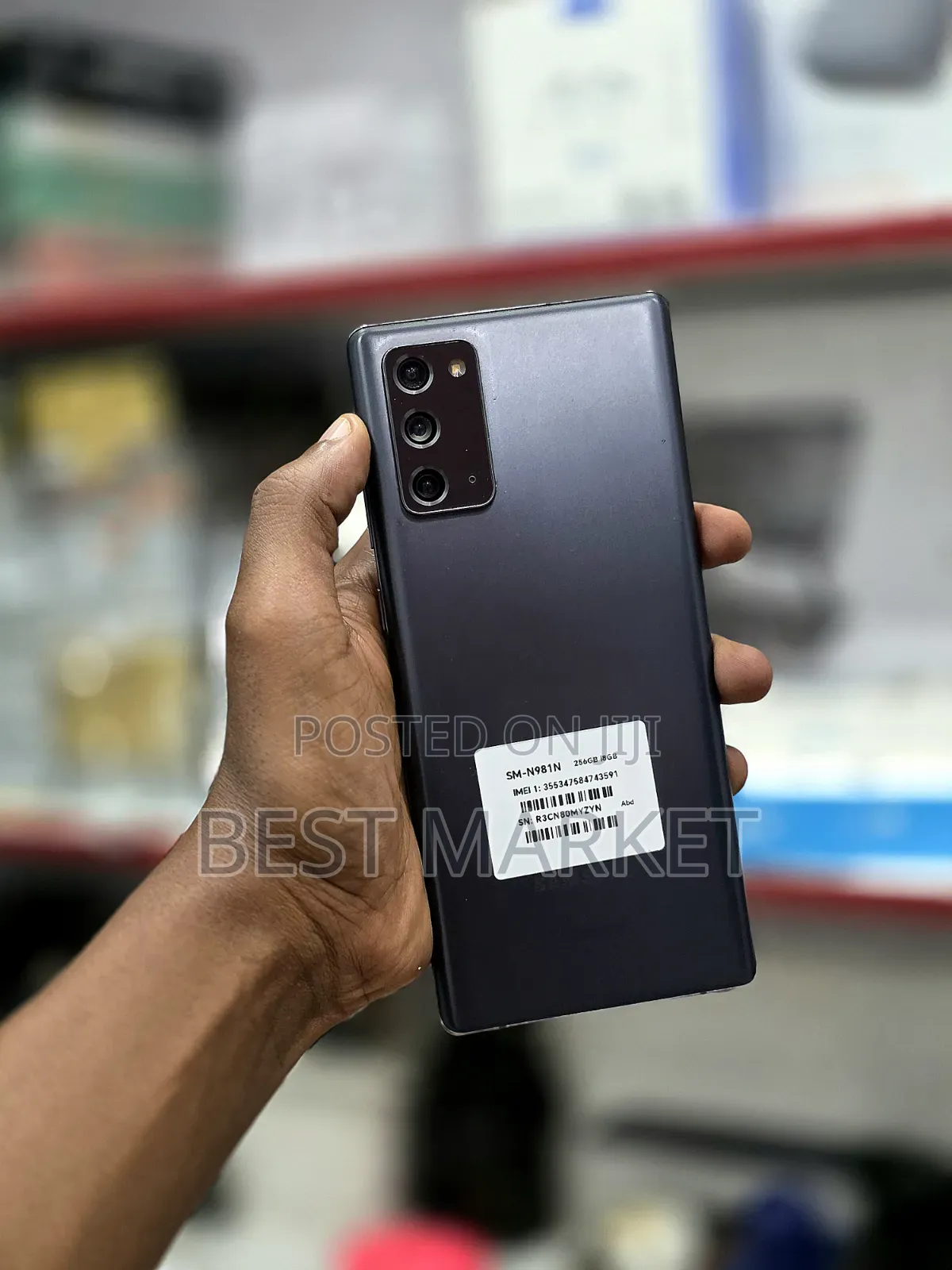 New Samsung Galaxy Note 20 5G 256 GB Black