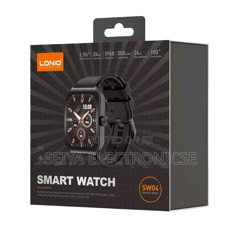 LDNIO SW04 Smart Watch Is a Feature-Packed Fitness Smartwatch