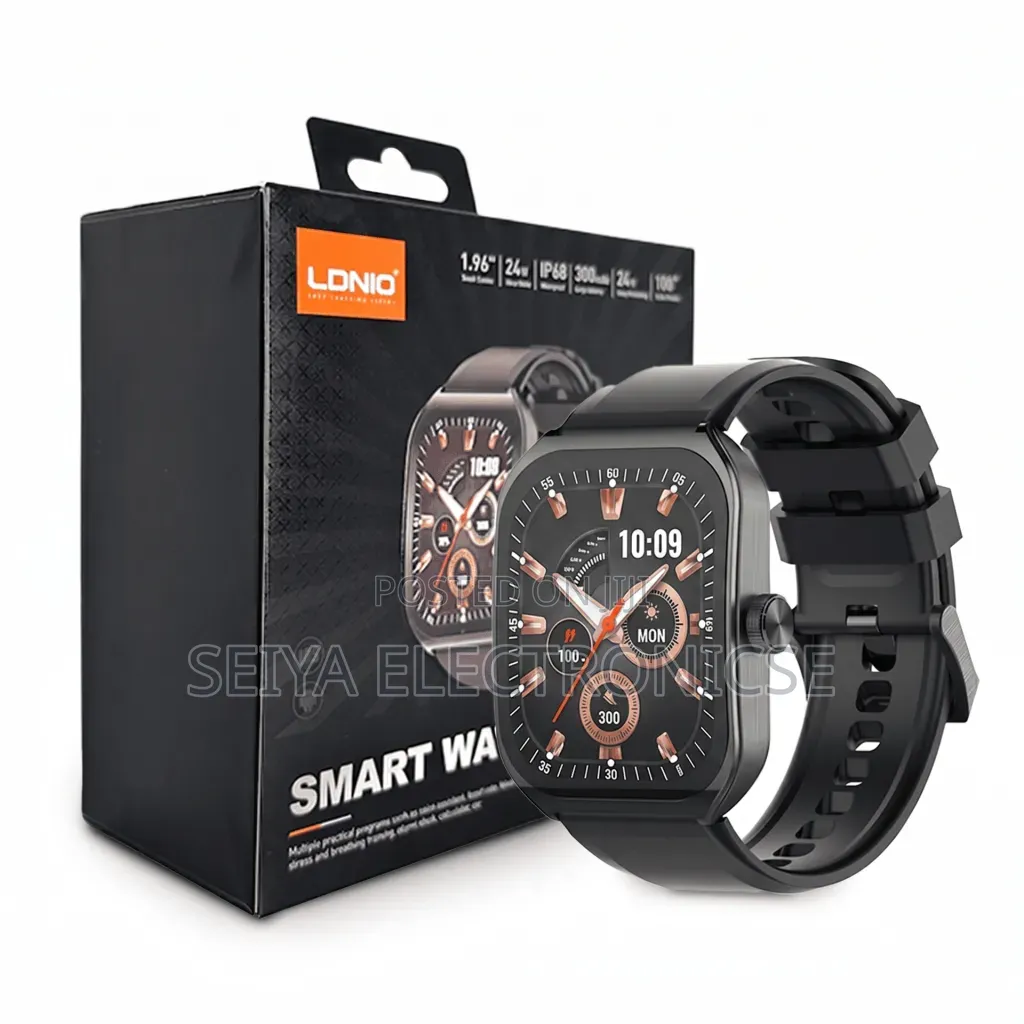 LDNIO SW04 Smart Watch Is a Feature-Packed Fitness Smartwatch