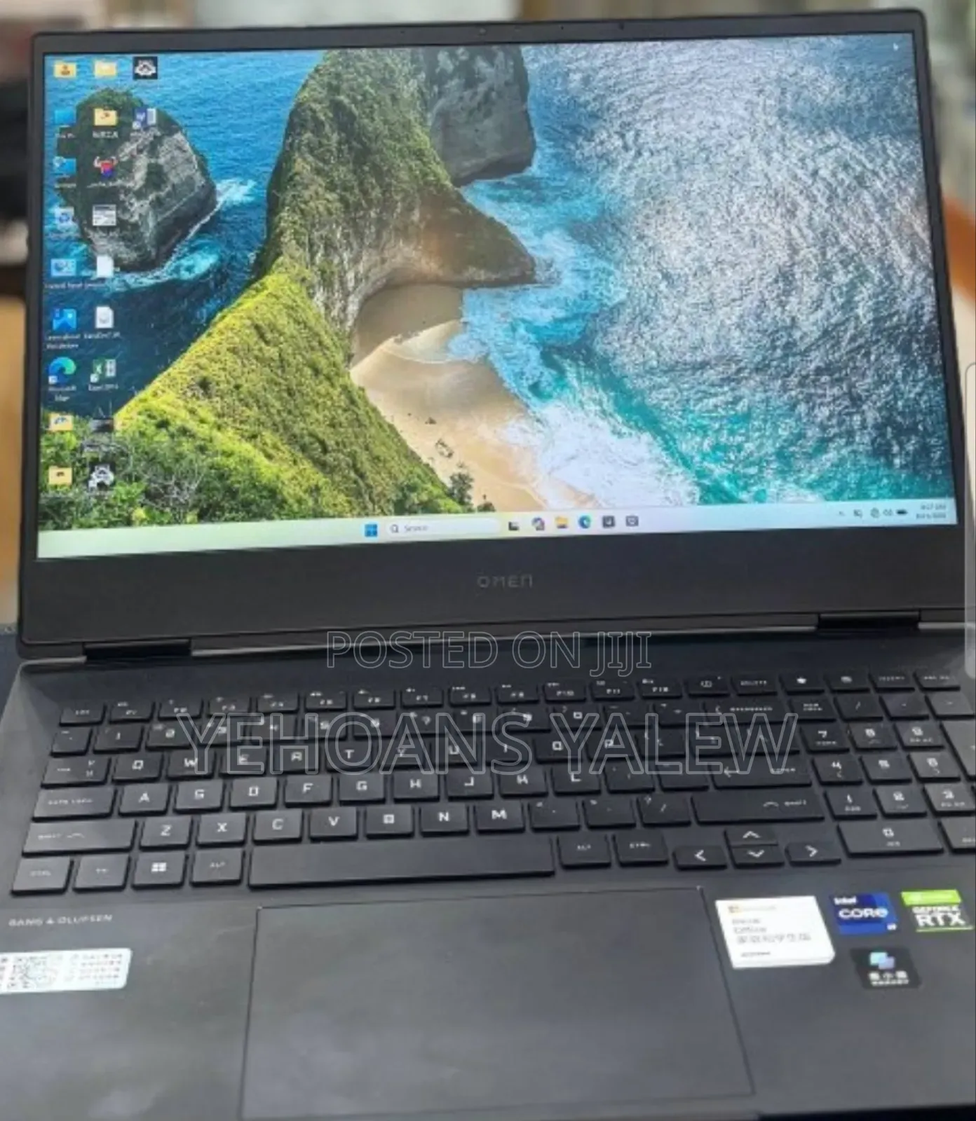 New Laptop HP Omen 16 16GB Intel Core i9 SSD 1T
