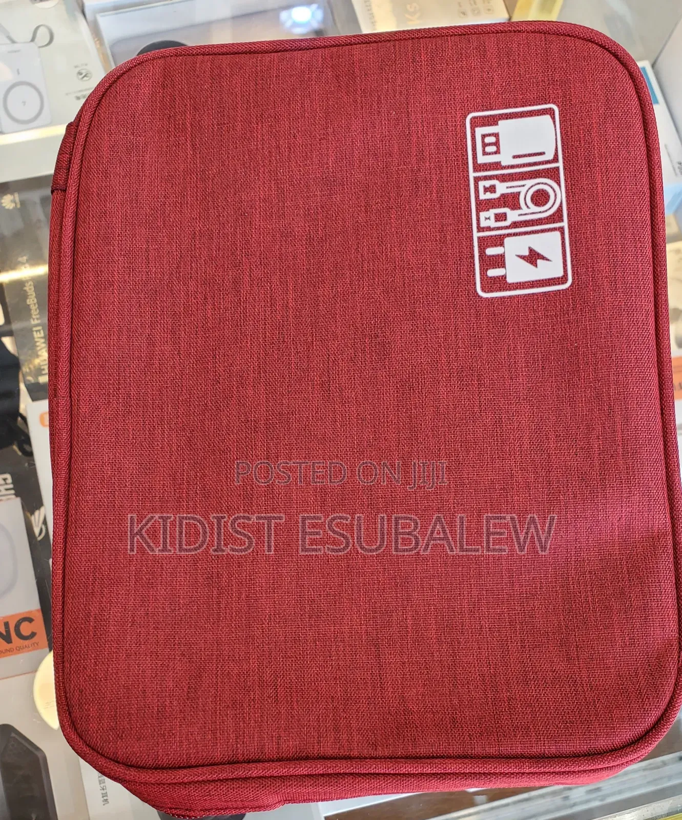 Travel Electronics Organizer Bag