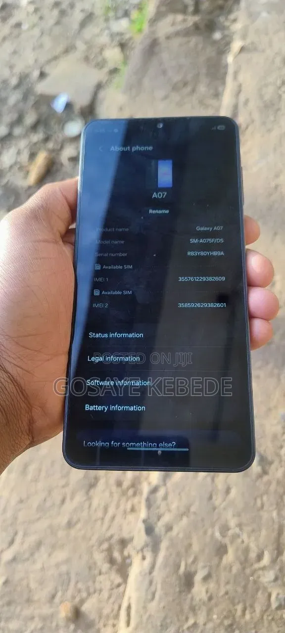 Samsung Galaxy M07 64 GB Blue