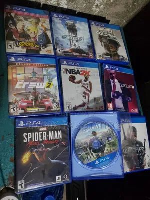 Iconic Palystation Ps4 Cd Games Each