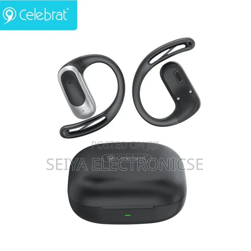 Celebrat W77 Comfo Clip Open-Ear Wireless Earbuds,