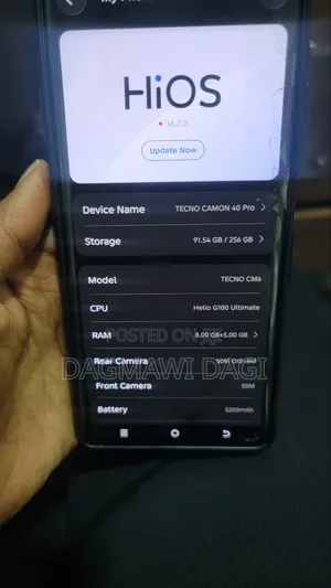 Tecno Camon 40 Pro 5G 256 GB Blue