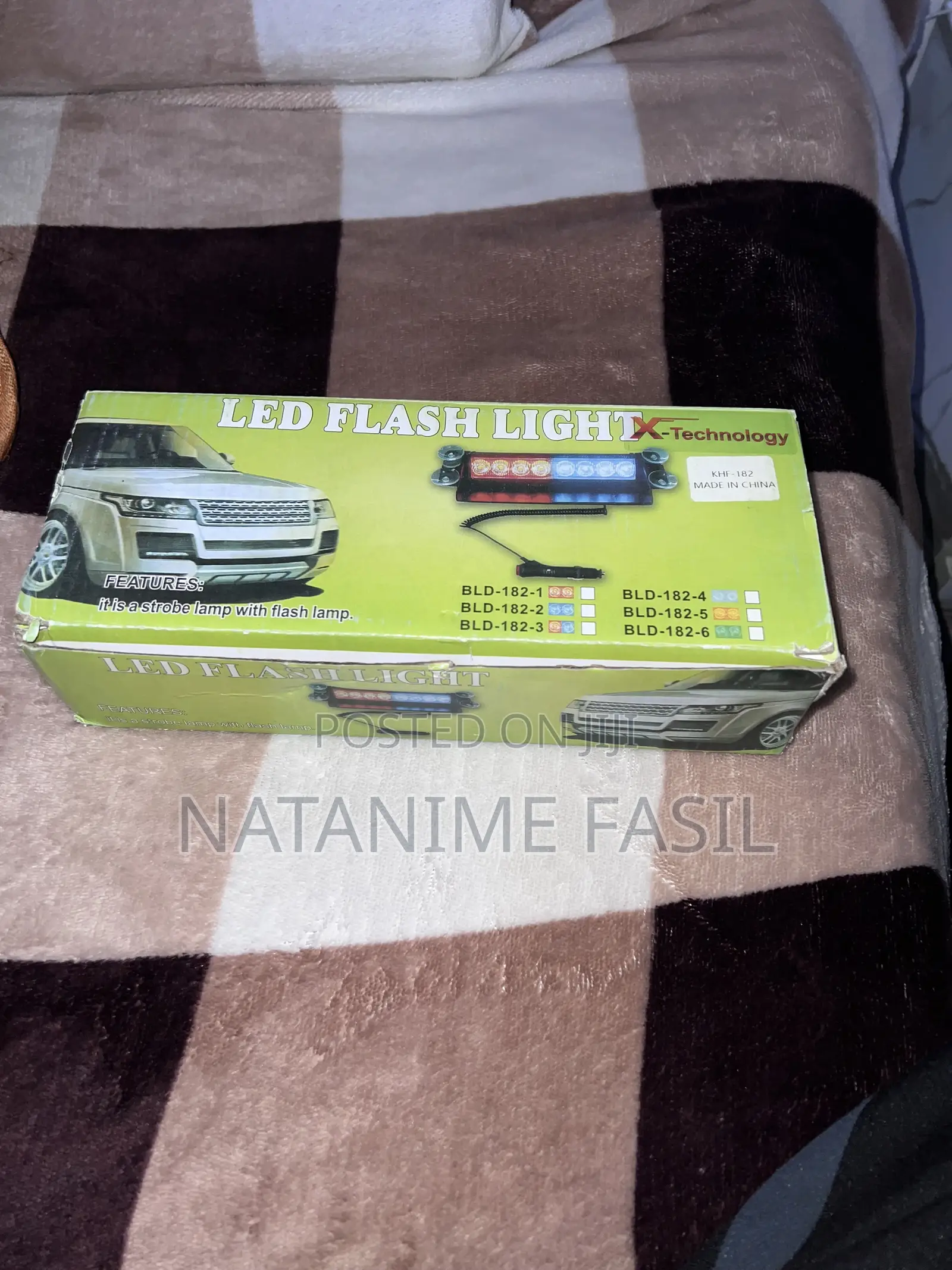 8 Led Police Strobe Light