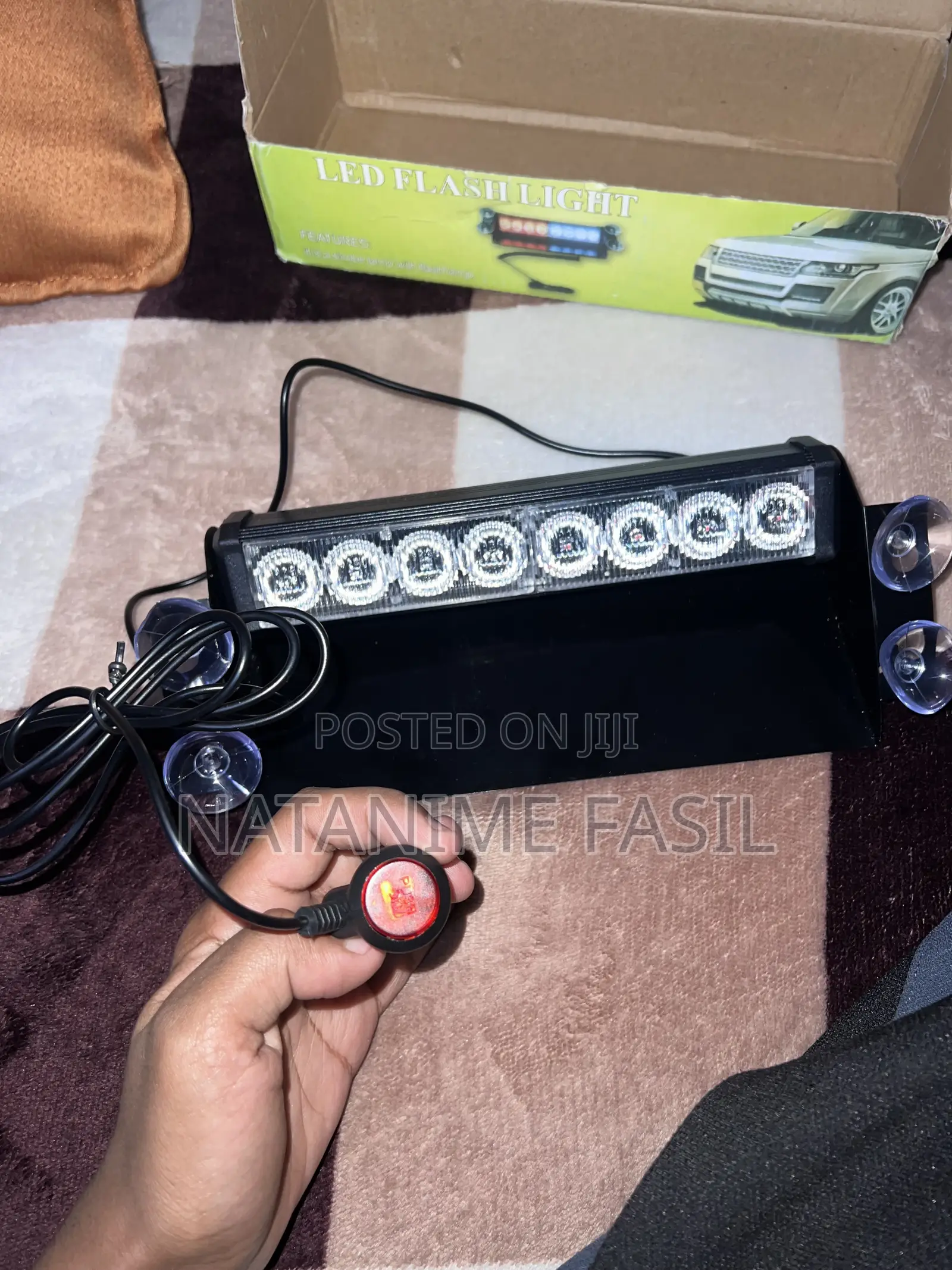 8 Led Police Strobe Light