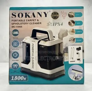 Sokany Portable Carpet Upholstery Cleaner. With 1800W Powerful