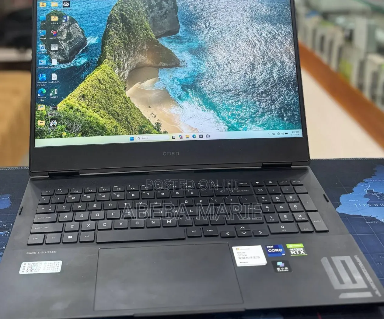 New Laptop HP Omen 16 16GB Intel Core i9 SSD 1T