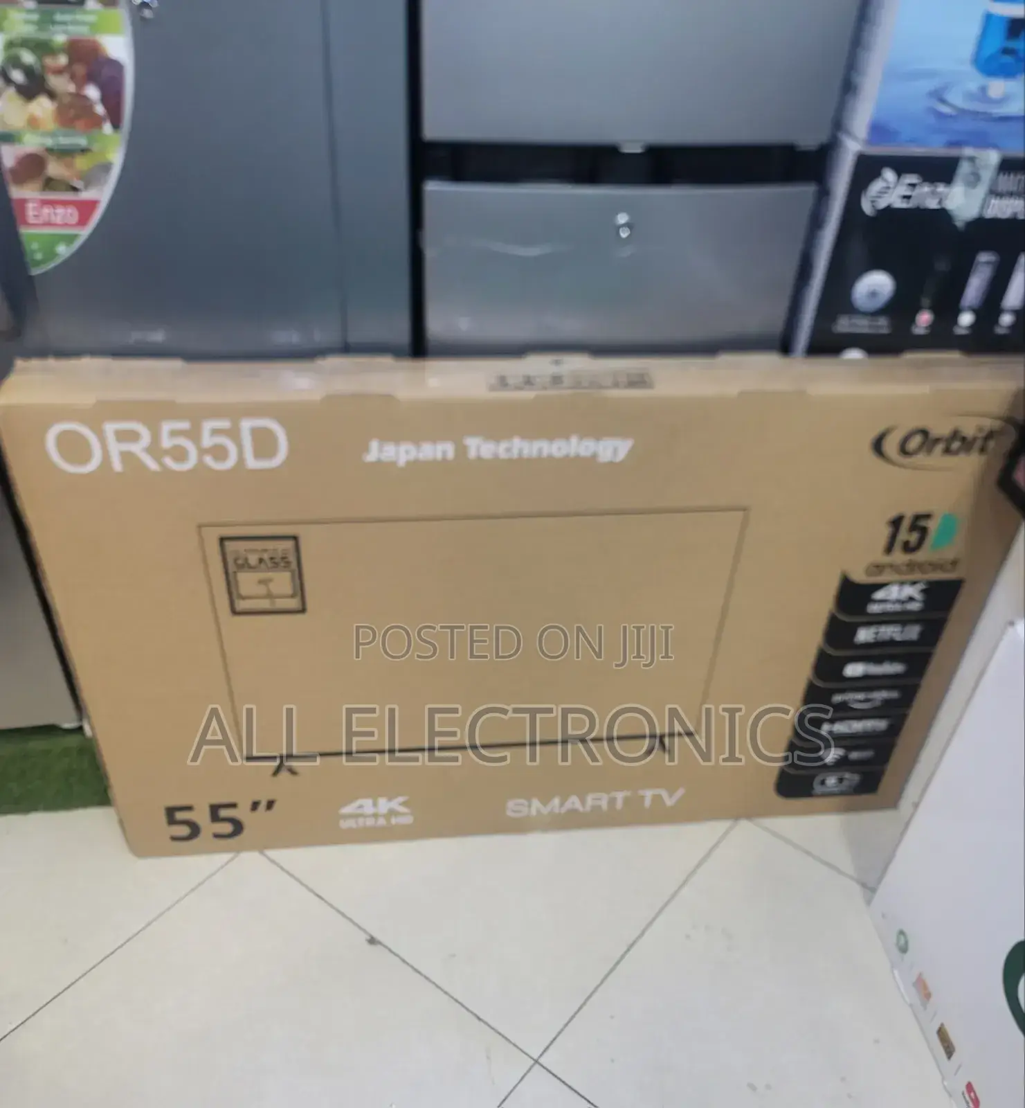 Orbit 55inch Android Double Screen TV