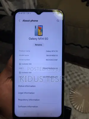 Samsung Galaxy M14 128 GB Gray