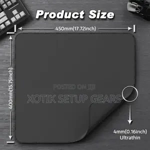 45 X 40 X 0.4 Cm Attack Shark CM02 Esports Mousepad
