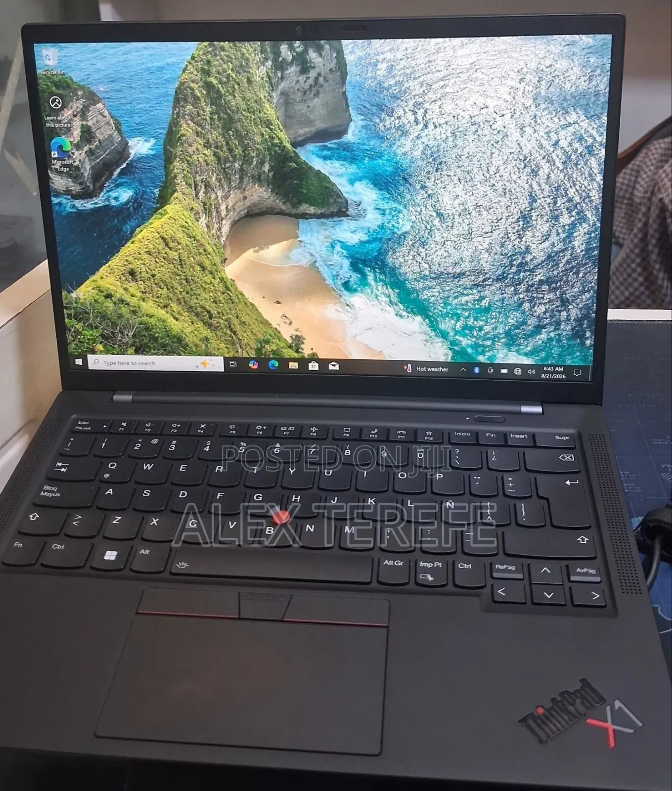New Laptop Lenovo ThinkPad X1 Carbon 16GB Intel Core i7 SSD 512GB