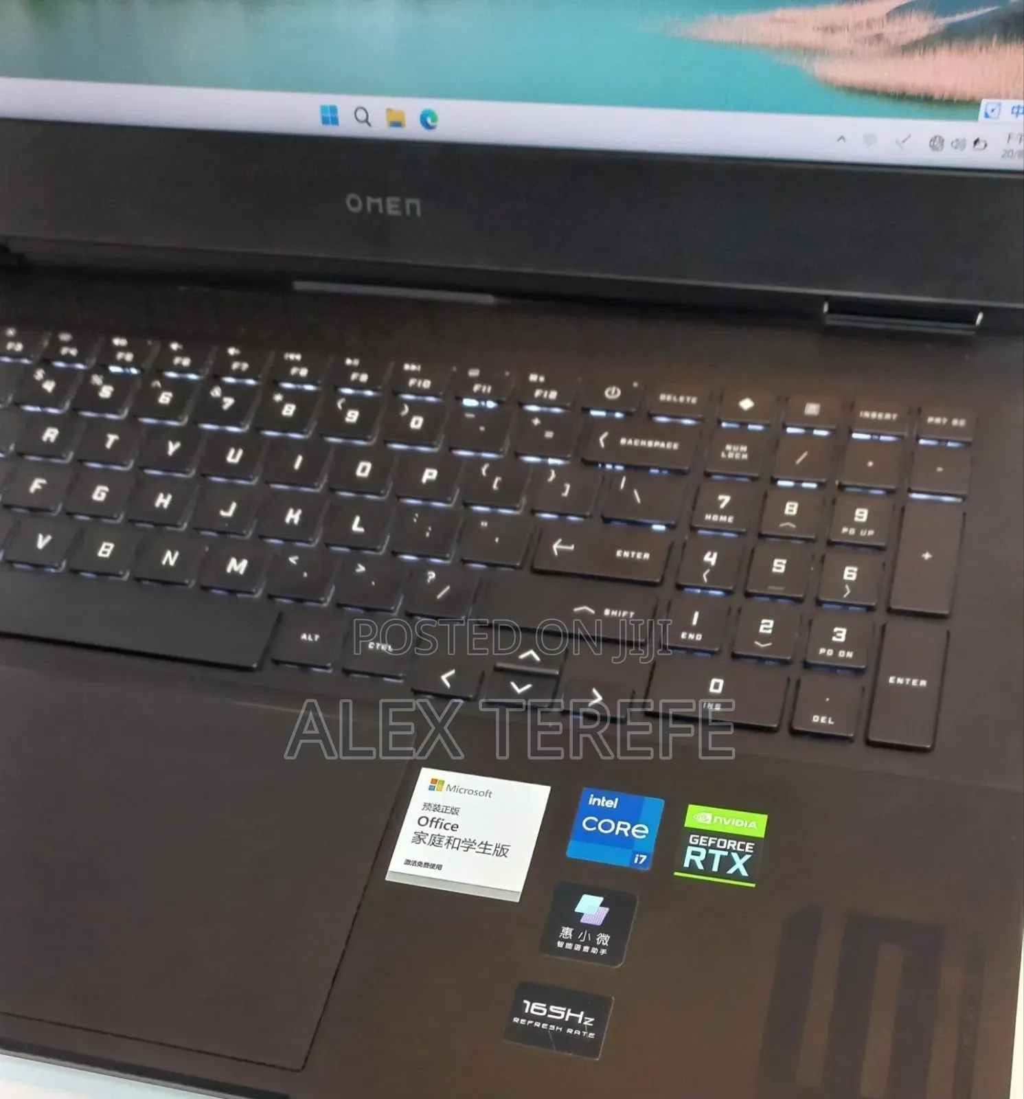 New Laptop HP Omen 16 16GB Intel Core i7 SSD 512GB