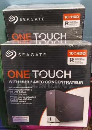 Seagate One Touch Hub 10tbvExternal Hard Drive