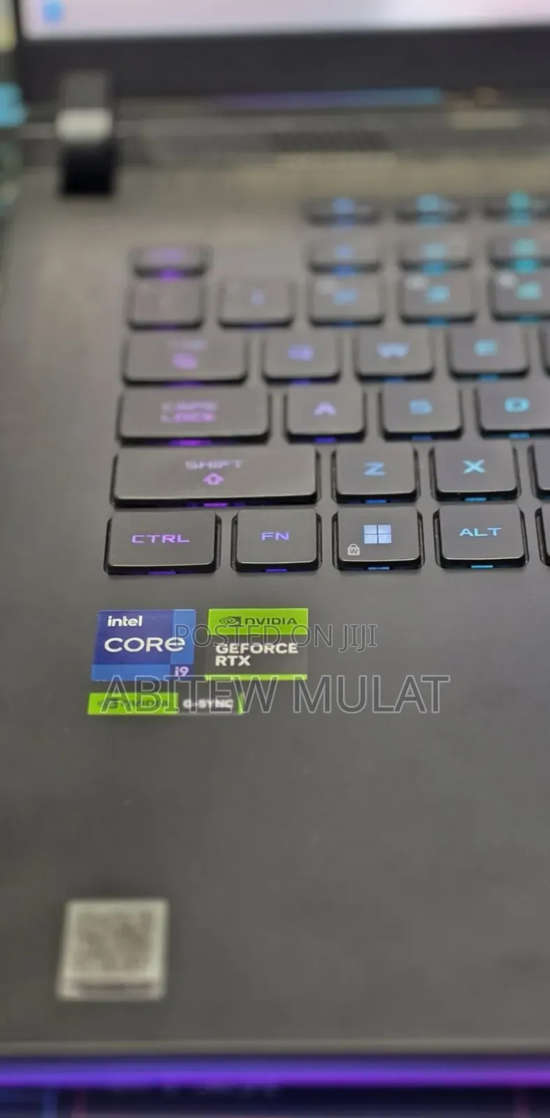 New Laptop Asus ROG Strix G16 G614 16GB Intel Core i9 SSD 1T