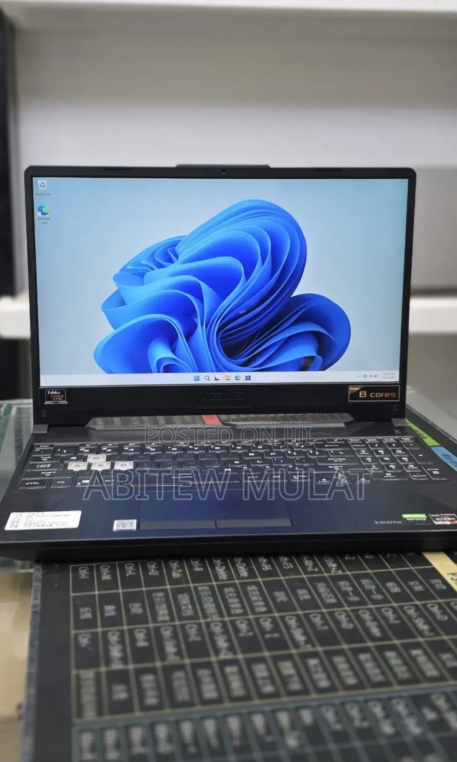 New Laptop Asus TUF Gaming A15 16GB AMD Ryzen 9 SSD 512GB