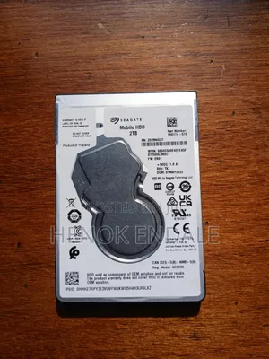 2TB Seagate Hard Disk