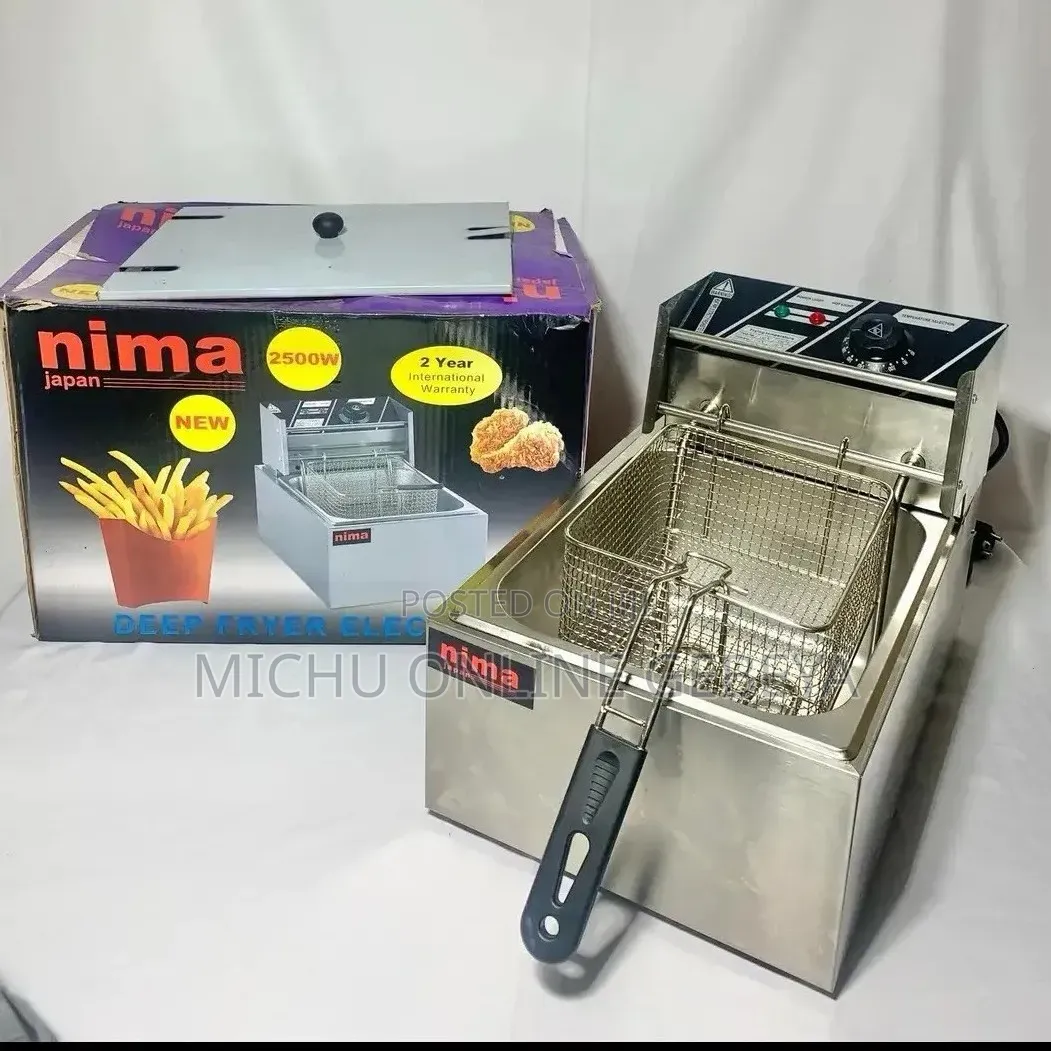 NIMA የችብስ መጥበሻ ማሽን Deep Electric Fryer/ Free Delivery