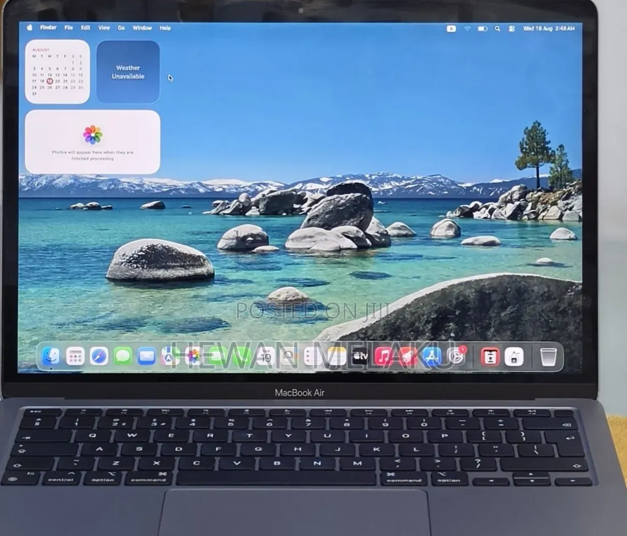 New Laptop Apple MacBook Air 2020 M1 16GB Apple M1 SSD 256GB