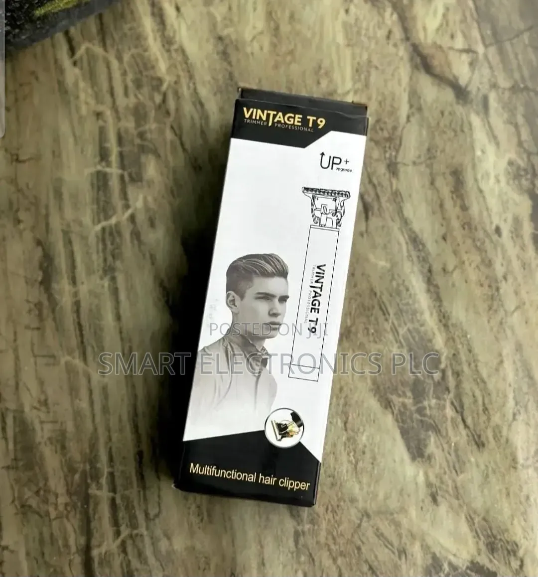 Vintage T9 Professional Hair Trimmer — A Stylish Cordless Rechargeab