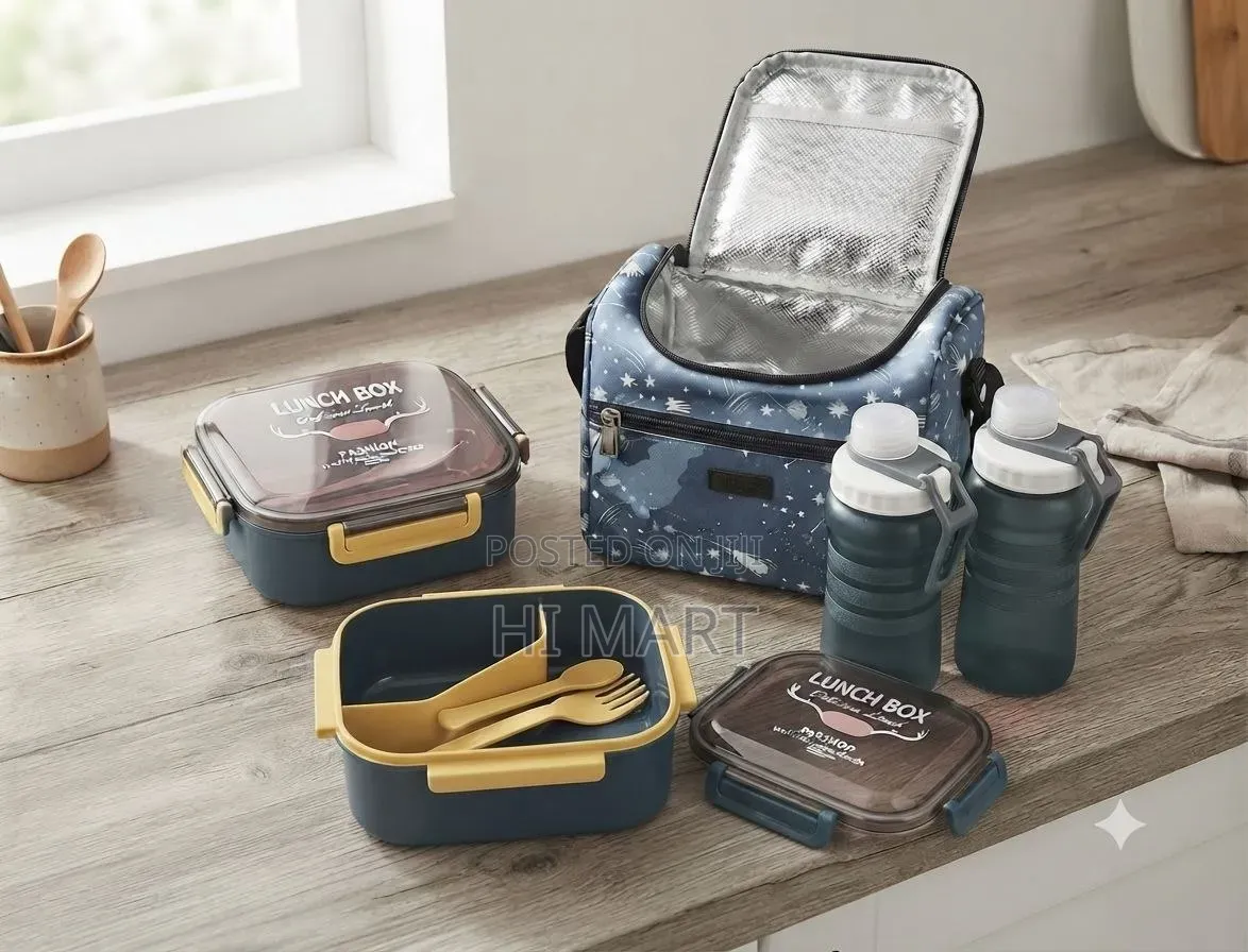5pcs Bpa Free Top Quality Lunch Box Set