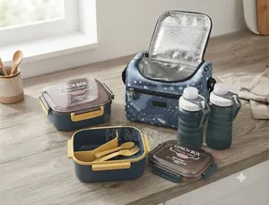 5pcs Bpa Free Top Quality Lunch Box Set