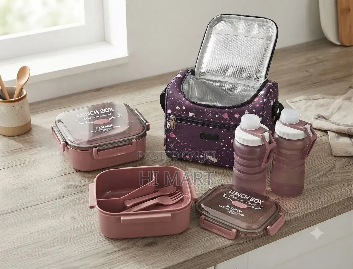5pcs Bpa Free Top Quality Lunch Box Set