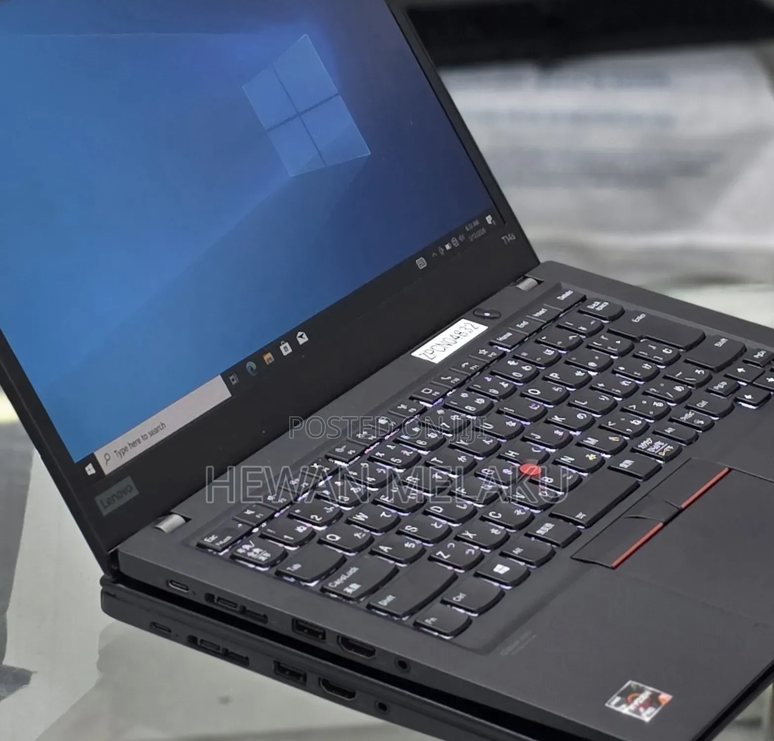 New Laptop Lenovo ThinkPad T14s Gen 1 16GB AMD Ryzen 5 SSD 512GB