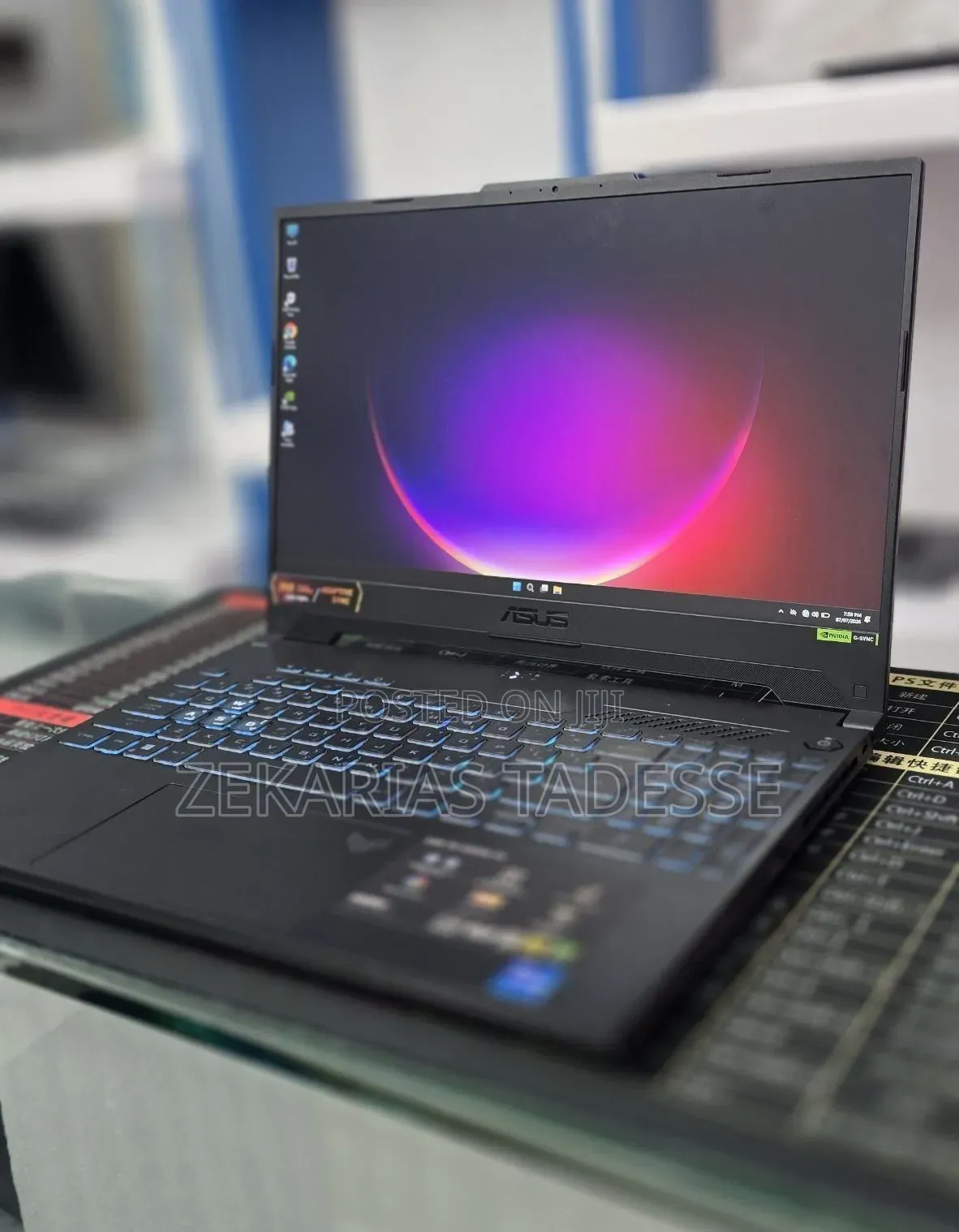 New Laptop Asus TUF Gaming F15 16GB Intel Core i7 SSD 1T