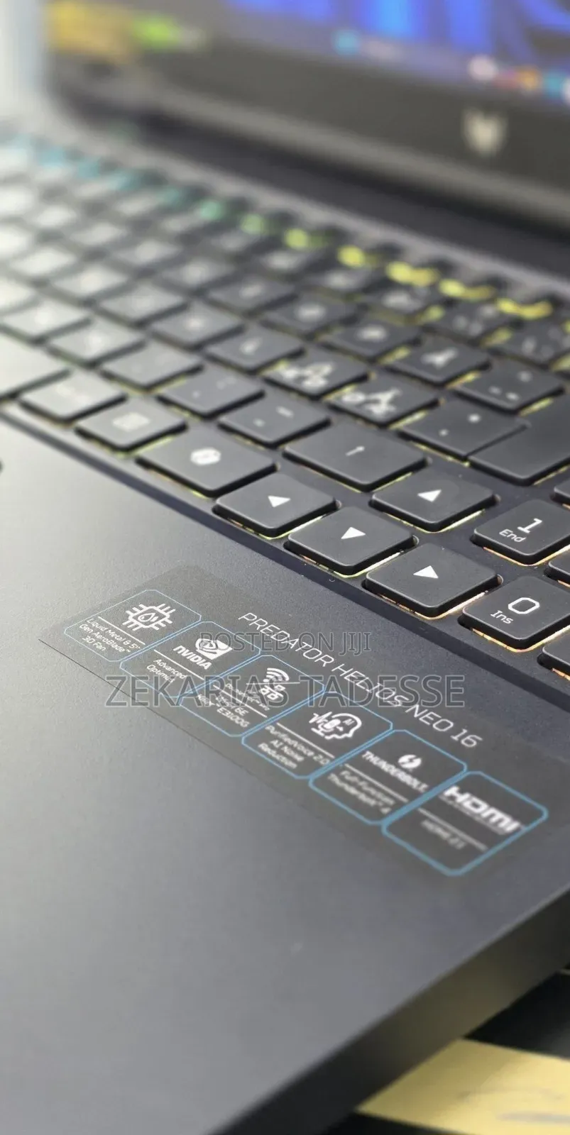 New Laptop Acer Predator Helios Neo 16 16GB Intel Core i9 SSD 1T