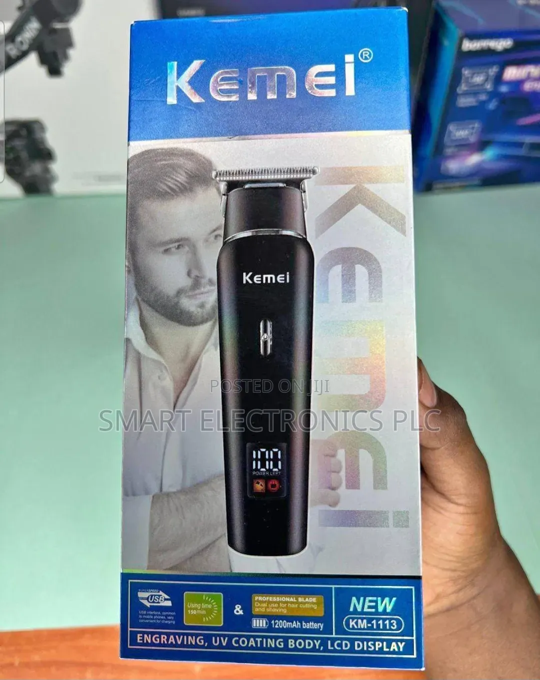 የፀጉር ማሽን Kemei KM-1113 Professional Cordless Hair Clipper