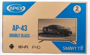 Apex TV 43" Smart Android TV – New 2026