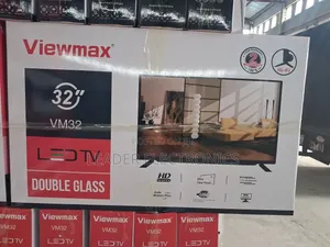 Viewmax TV 32" LED TV Double Glass TV New Arrival