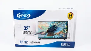 Apex TV 32" LED TV Double Glass TV New Arrival 2026