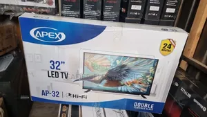 Apex TV 32" LED TV Double Glass TV New Arrival 2026