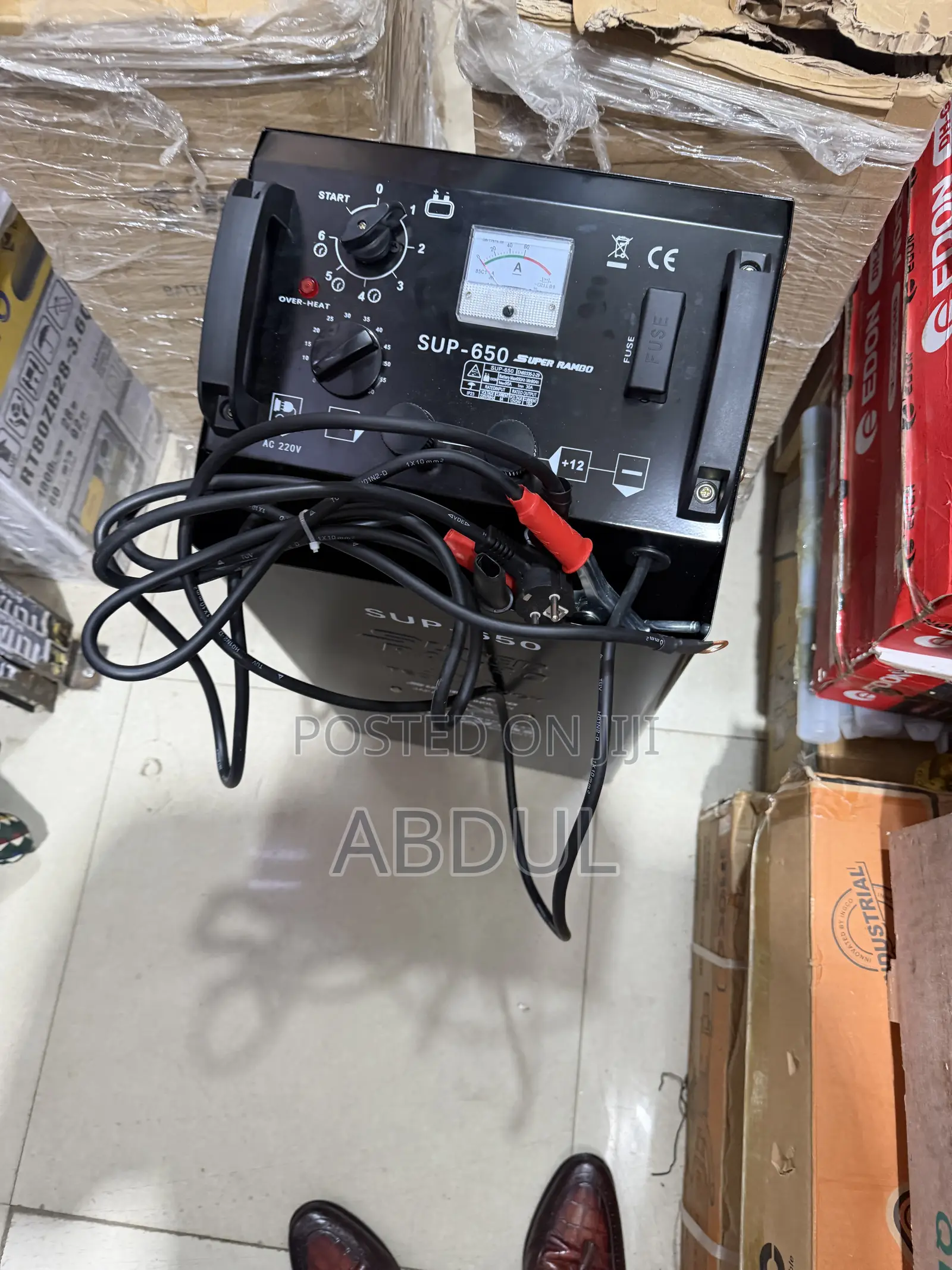 Super Rambo Sup-650 (Japan Technology) Batri Charj