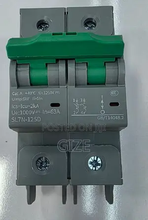 Solar Dc Circuit Breaker 63a