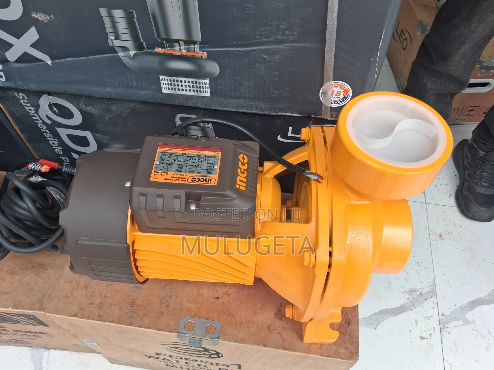 Incco Serfase Pump 3hp 3"×3"