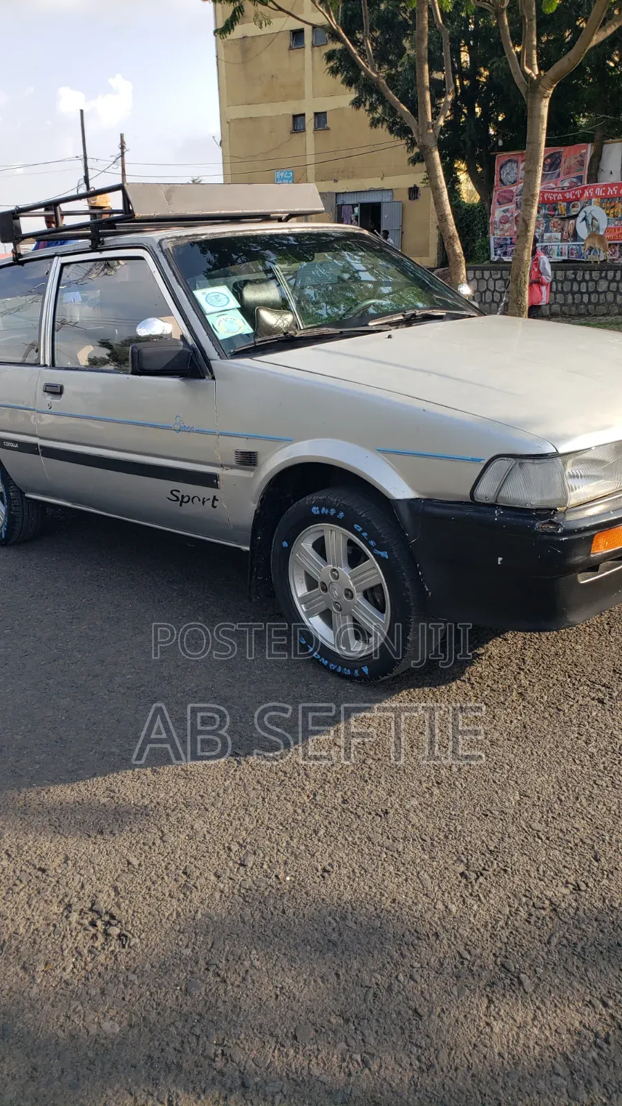 Toyota Corolla 1987 Silver
