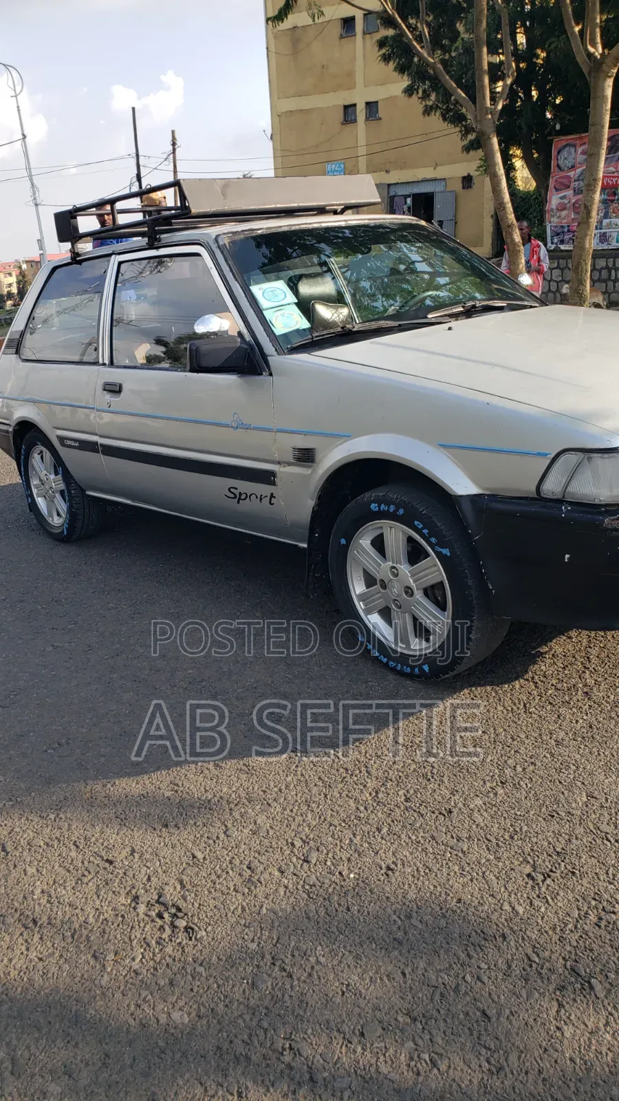 Toyota Corolla 1987 Silver