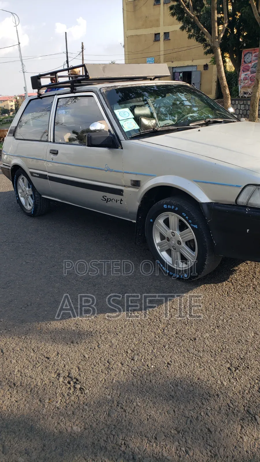 Toyota Corolla 1987 Silver