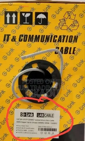 G-Link Cat6A Data Cable