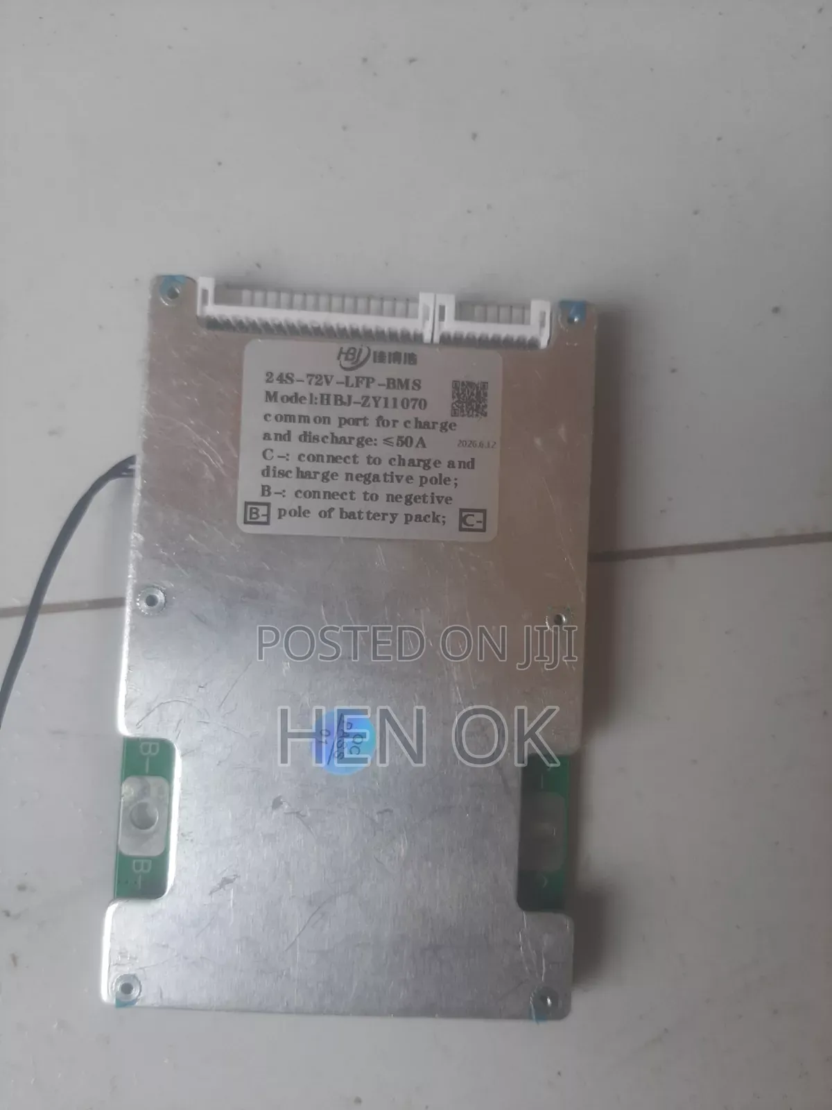 24s 72v 50a Lifepo4 (Lfp) Battery Management System (Bms)