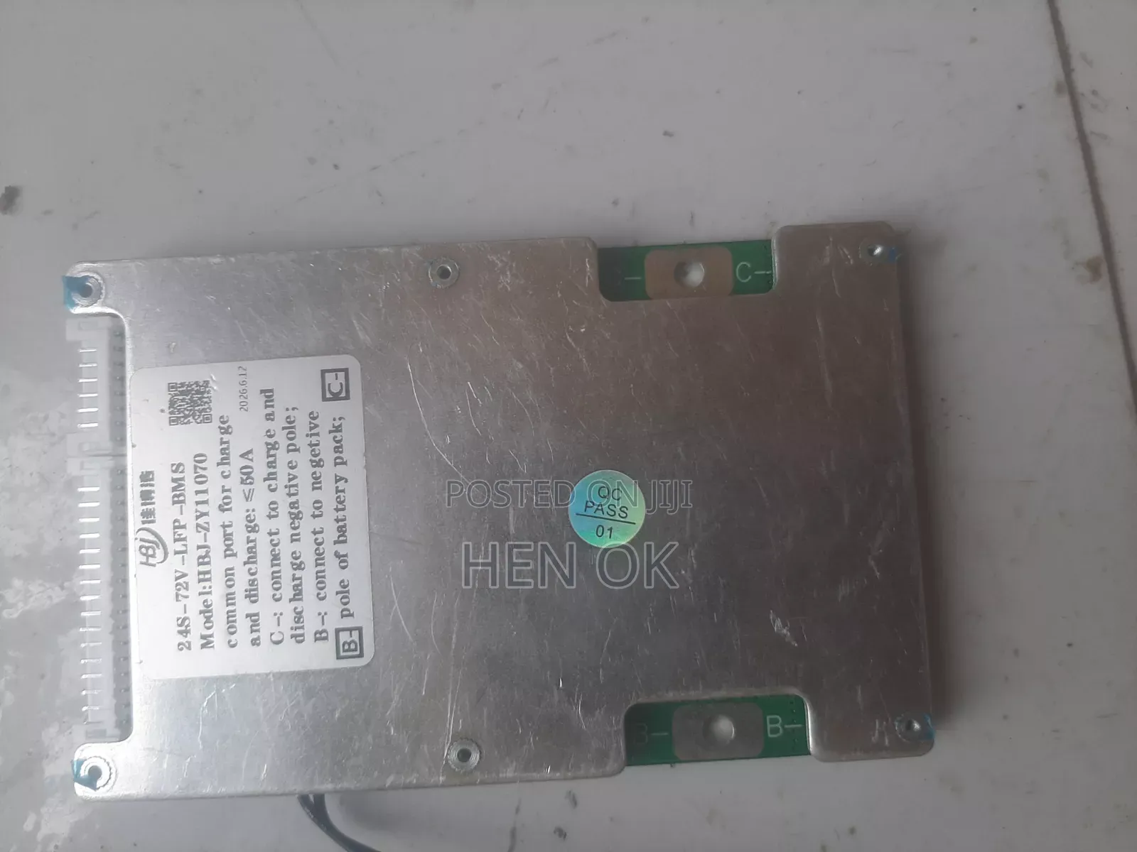24s 72v 50a Lifepo4 (Lfp) Battery Management System (Bms)