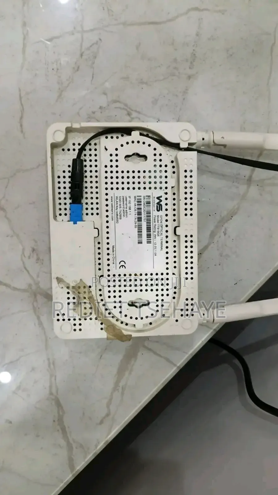 Fiber Router Gpon