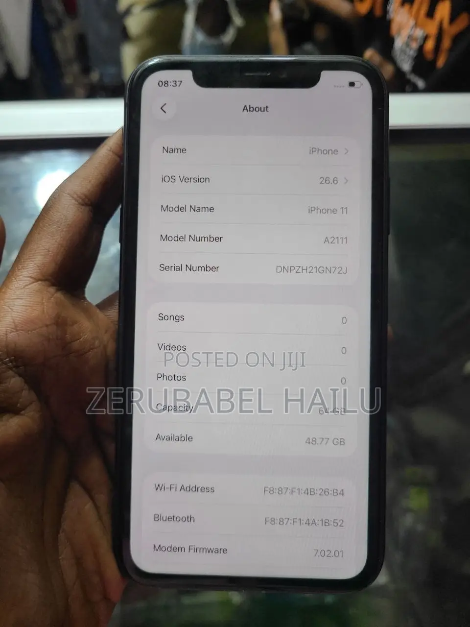 Apple iPhone 11 64 GB Black